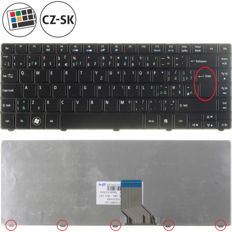 Acer TravelMate 8481 Tastatur