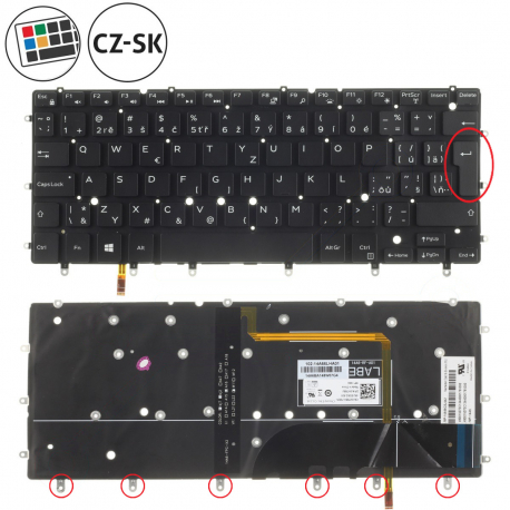 Dell Inspiron 15 (7548) Klávesnice