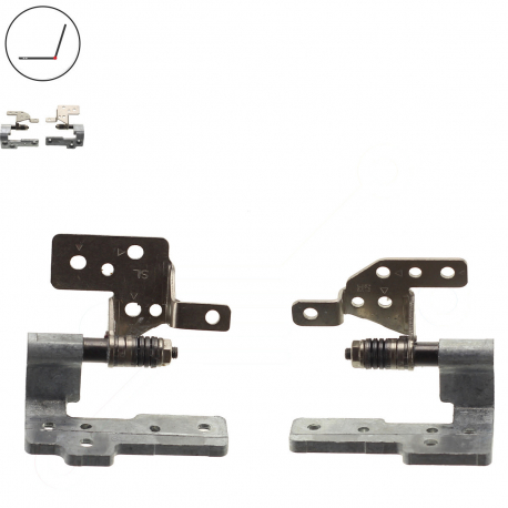 Asus N61DA Hinges