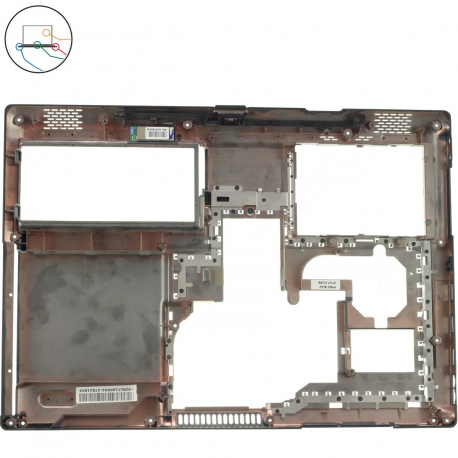 Copyright Terahertz s.r.o. Asus X50RL spodná vaňa