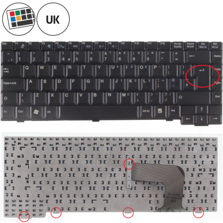 Copyright Terahertz s.r.o. K052046D1 keyboard