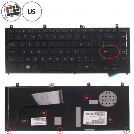 599572-001 Tastatur