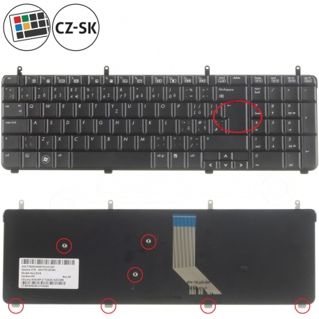 Copyright Terahertz s.r.o. HP Pavilion dv7-3050ec keyboard
