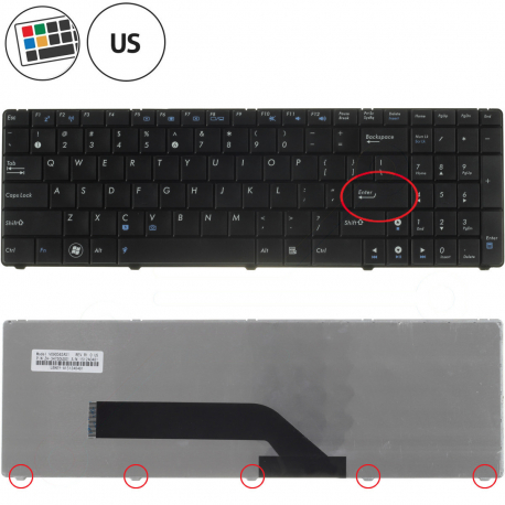 Asus K70 Keyboard