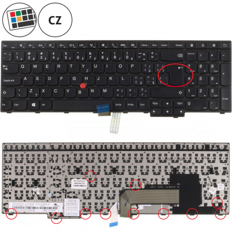 Lenovo ThinkPad Edge E540 Type 20C6-0046MC Klávesnica