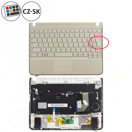 Samsung NP-N210 Klávesnica s palmrestom