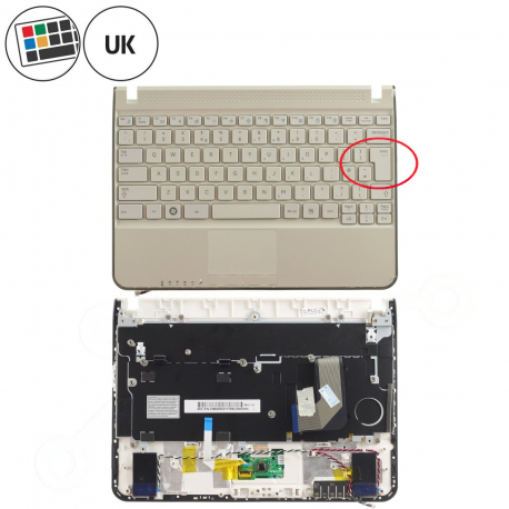 Samsung NP-N210 Klávesnica s palmrestom