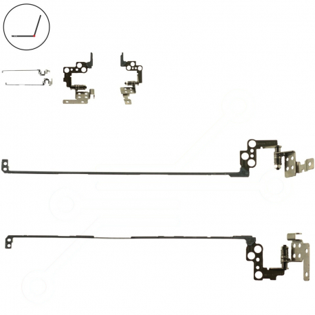 Lenovo IdeaPad 100-15IBY Hinges