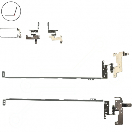 Asus X75VD-TY016R Hinges
