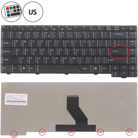 Acer Aspire 4520Z Keyboard