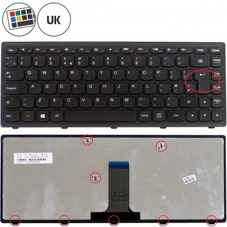Lenovo IdeaPad Flex 14 Klávesnica