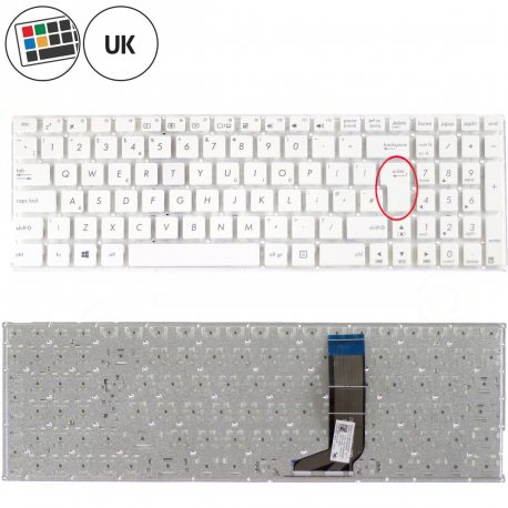 Asus X556UJ Klávesnica