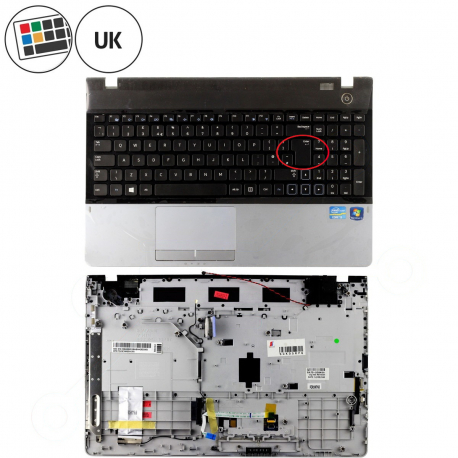Samsung NP3530EC Klávesnica s palmrestom