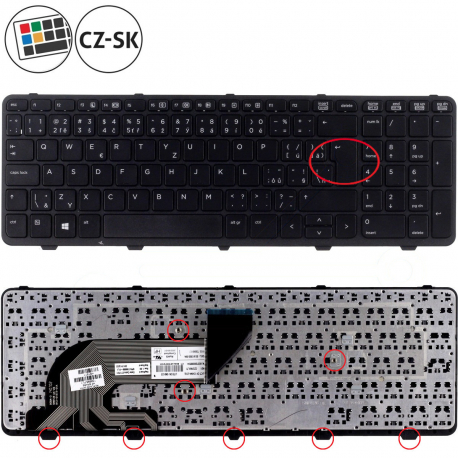 HP ProBook 655 G1 Klávesnice