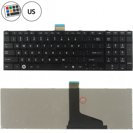 Toshiba Satellite c855-s5350 Keyboard