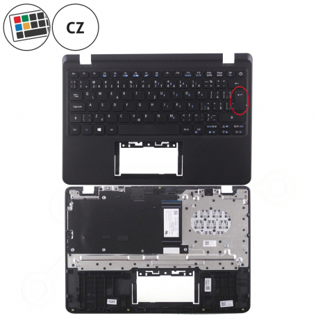 Acer Aspire ES1-132 Keyboard with palmrest