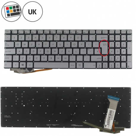 Asus G551JM-EH74 Klávesnice
