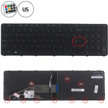 HP ProBook 450 G3 Keyboard