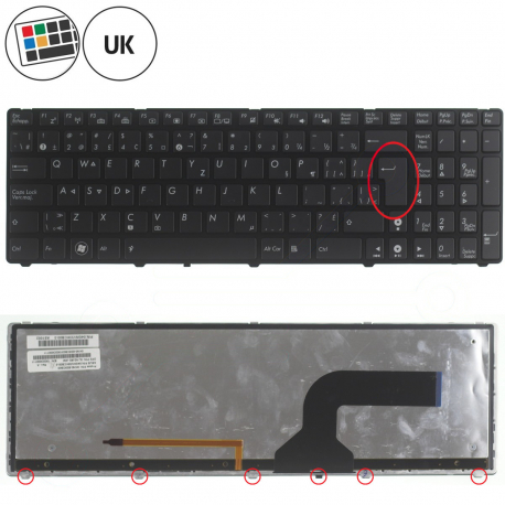 Asus X73B Keyboard