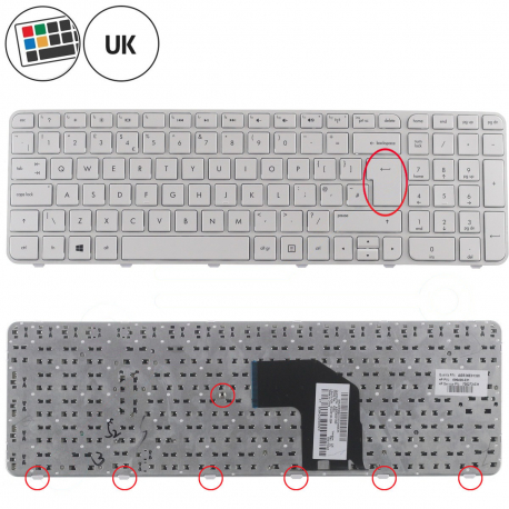 HP G6-2148TX Klávesnica