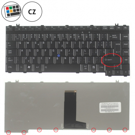 Toshiba Tecra S10-12R Tastatur