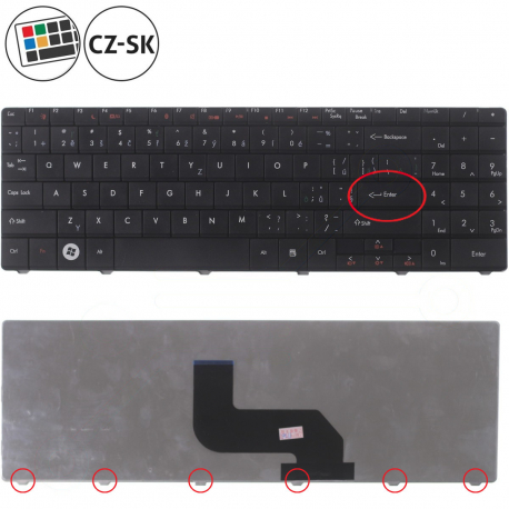 Packard Bell Q5WTC Tastatur