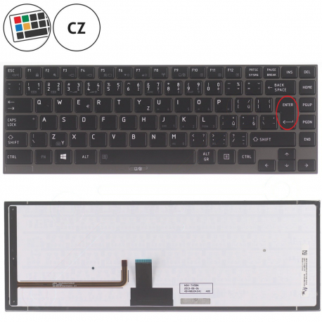Toshiba Portege Z930 Klávesnica