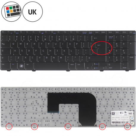 Copyright Terahertz s.r.o. Dell Vostro 3700 klávesnice