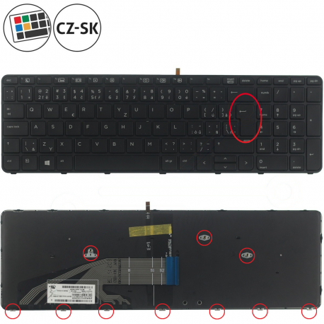 HP ProBook 455 G4 Keyboard