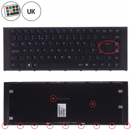 Sony Vaio VPC-EA36FXL Tastatur
