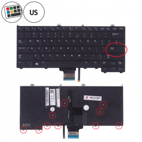Dell Latitude E7240 Tastatur