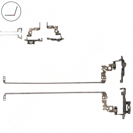 HP Pavilion 15-p248nf Hinges