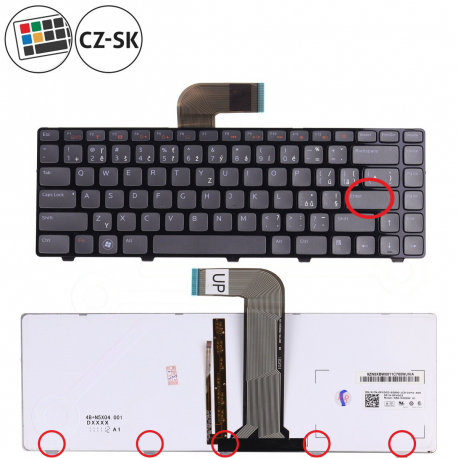 Dell Inspiron 14z Klávesnice