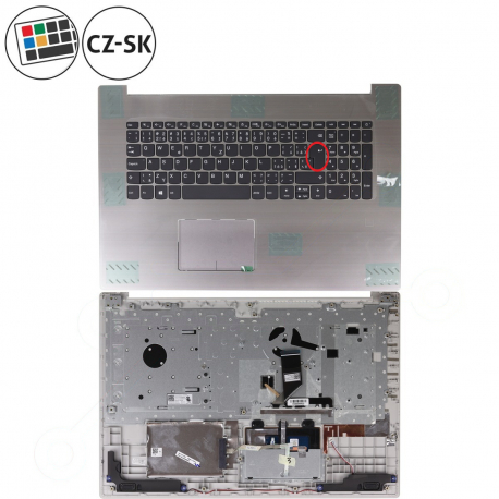 Lenovo IdeaPad 320-17IKB Klávesnica s palmrestom