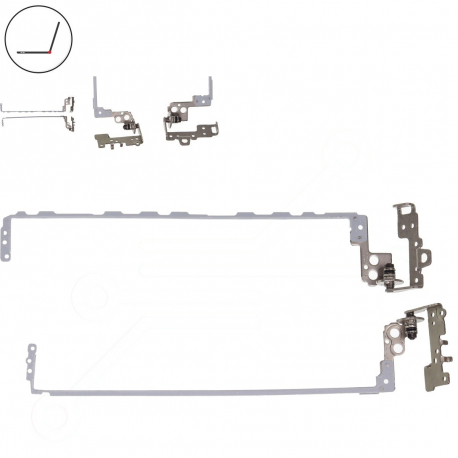 HP 15-bw057nc Hinges