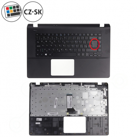 Copyright Terahertz s.r.o. Acer Aspire ES1-511 klávesnica s palmrestom