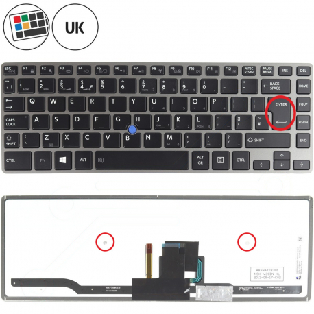 Copyright Terahertz s.r.o. Toshiba Tecra Z40-A keyboard