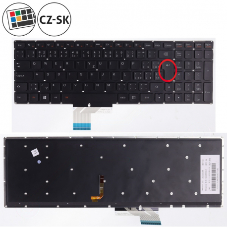 Copyright Terahertz s.r.o. Lenovo Y50-70AS-ISE Erazer tastatur