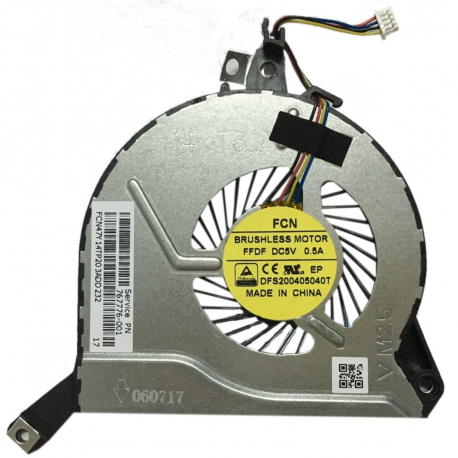 HP Pavilion 17-f229 Ventilátor