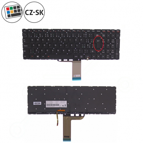 Copyright Terahertz s.r.o. Lenovo IdeaPad Yoga 500-15ISK klávesnica