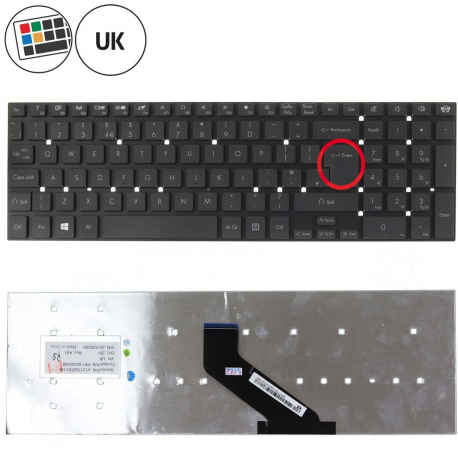 Acer Aspire E1-472 Klávesnice