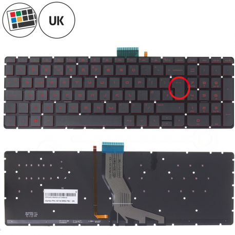 HP Pavilion 15-AN097NR Keyboard