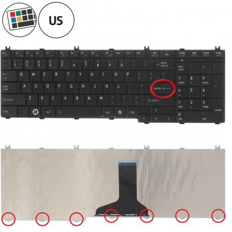 Toshiba Satellite L670-108 Tastatur