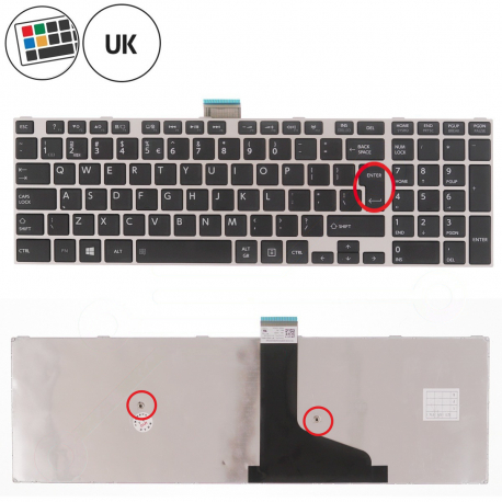 Toshiba Satellite L50-A-1D9 (PSKK6E-04805TPL) Tastatur
