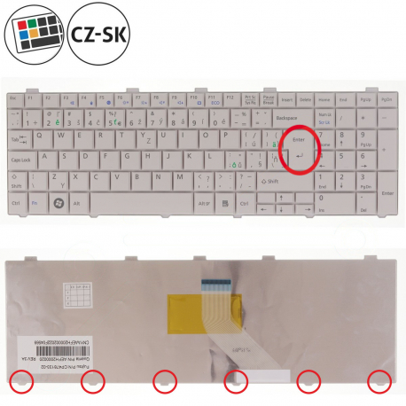 Fujitsu Siemens LIFEBOOK AH531 Tastatur