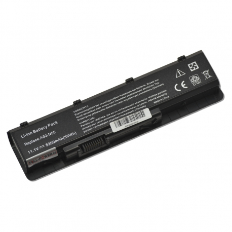 Asus N55SL Batterie 5200mAh 11.1V Li-ion
