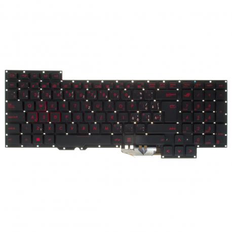 Asus G751JT Klávesnica