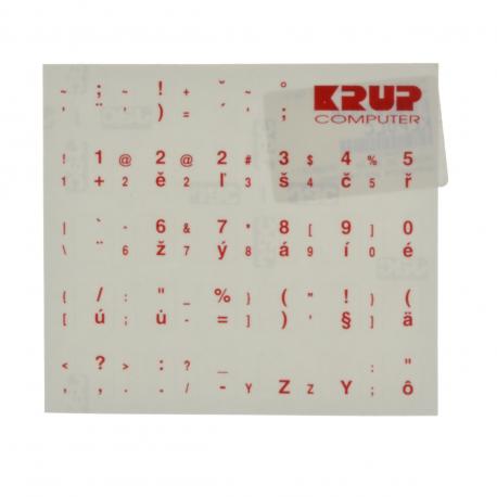 Polepky na klávesnice Keyboard stickers