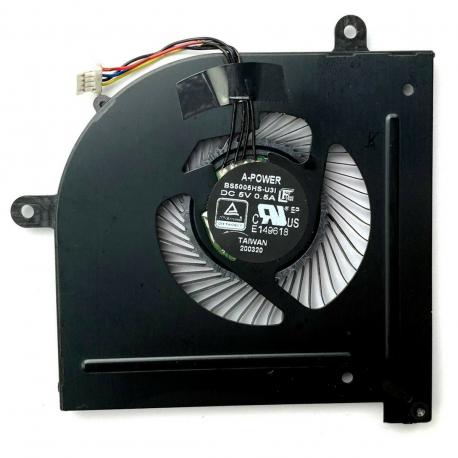 Copyright Terahertz s.r.o. MSI GS73 8RF STEALTH ventilátor