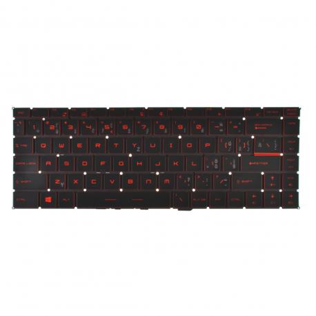 MSI GF63 8RD Klávesnica
